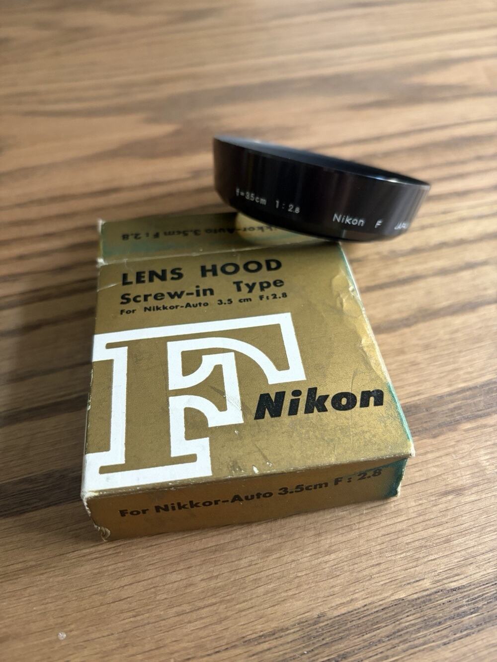 Vintage Nikon F Metal Screw In Type Lens For Nikkor-Auto 5cm f/2 Lens